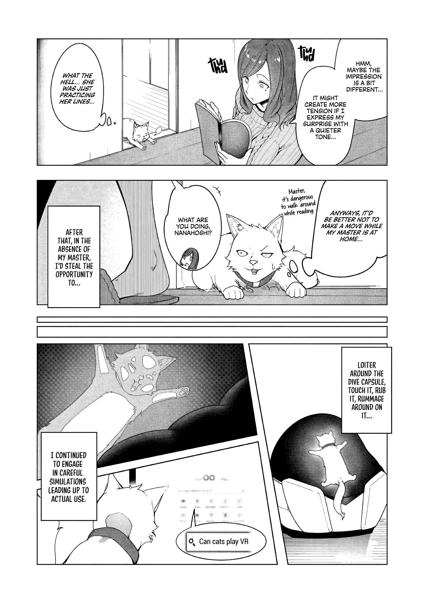 I Got Reincarnated as a Cat, but Since I'm Bored, I Play VRMMOs With Gamer Girls Chapter 1 29